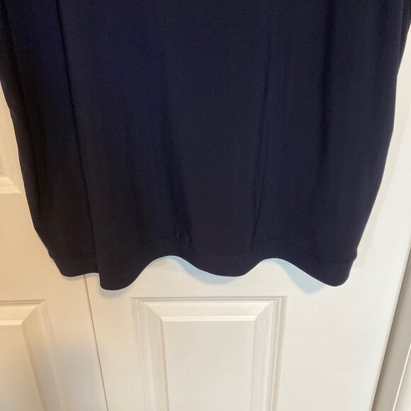 Joseph Ribkoff Navy Blue Top, Size 16 - Picture 3 of 4